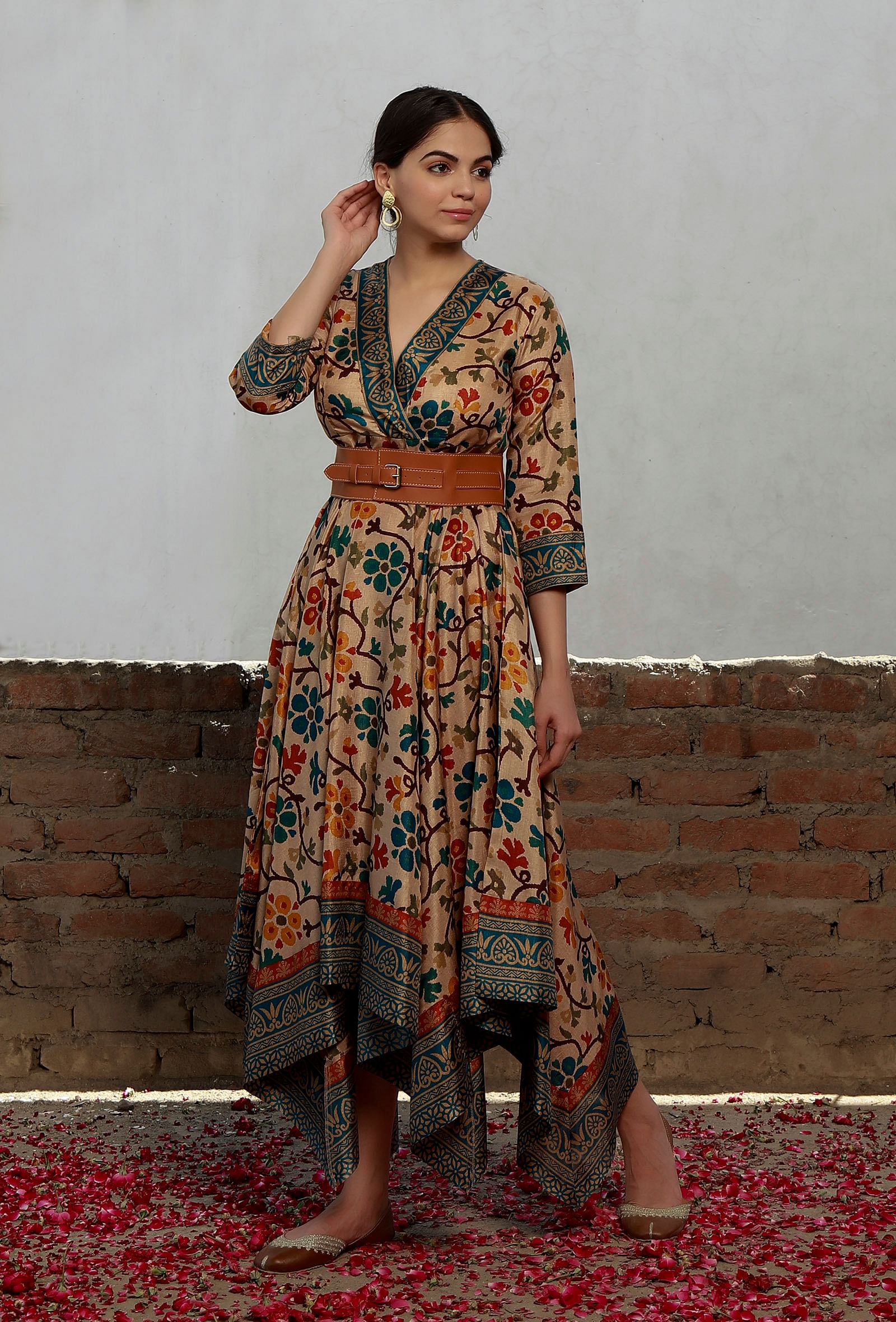Buy Online at Jaypore.com | Cotton kurti designs, Kurta designs, Kurta neck  design